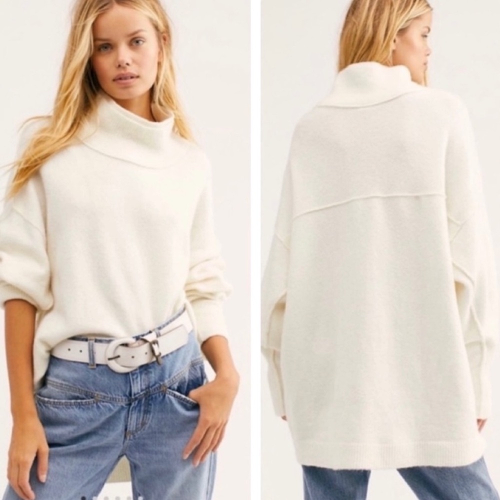 Free people after glow sweater tunic